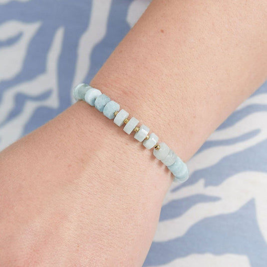 Armband army vibe - lichtblauw