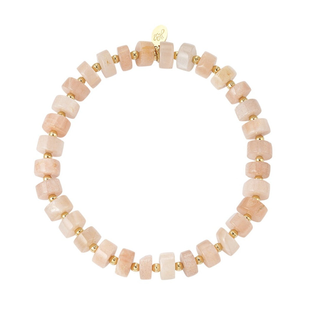 Armband army vibe - pink gold