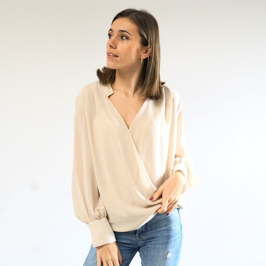 Blouse Lilou, Beige