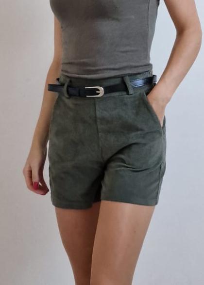 Velvet chino short