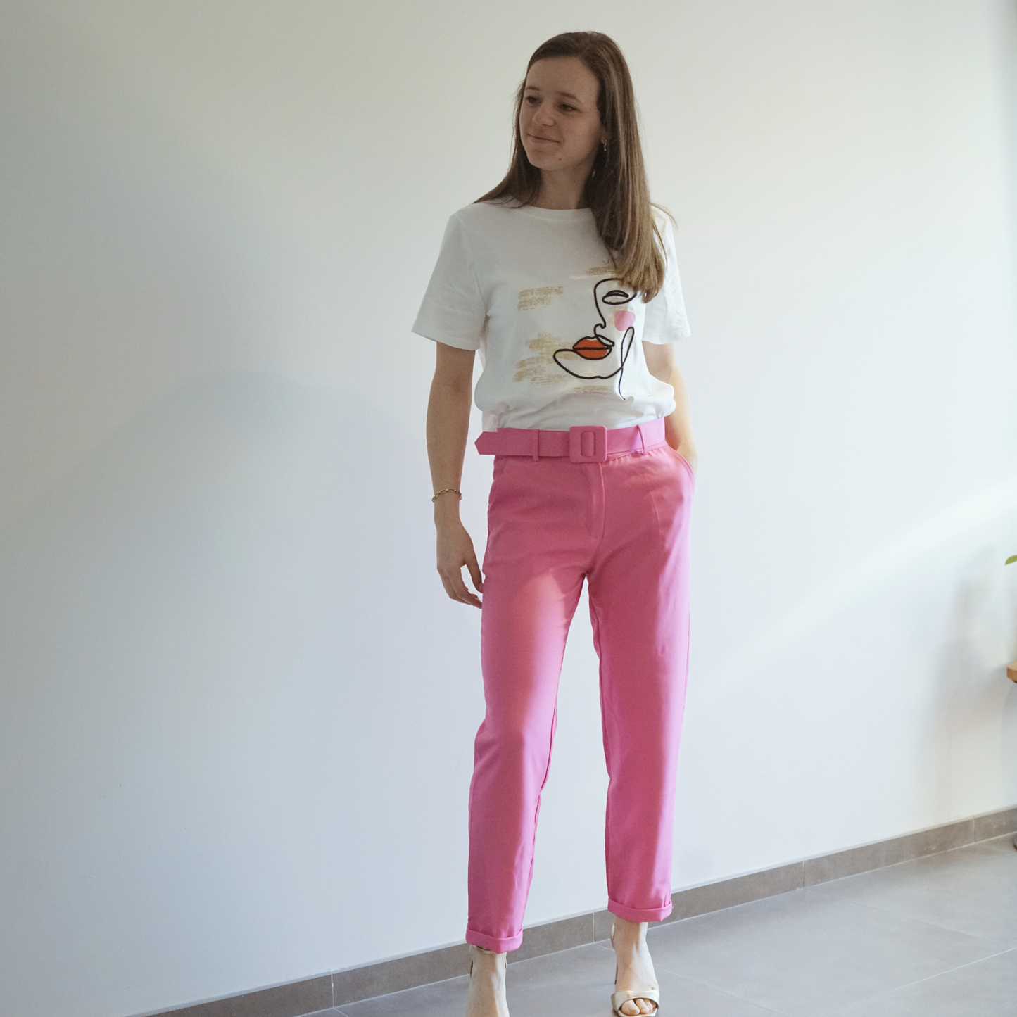 Broek Marthe, roze