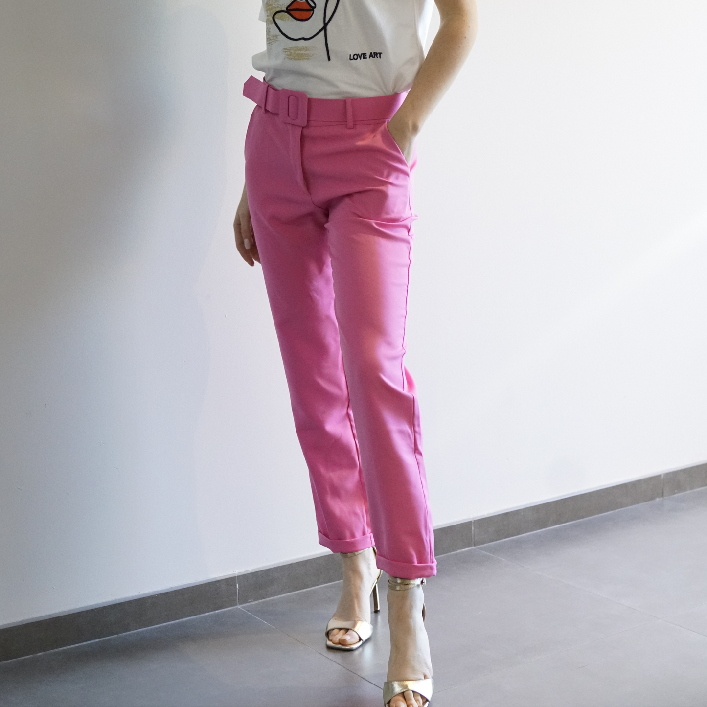 Broek Marthe, roze