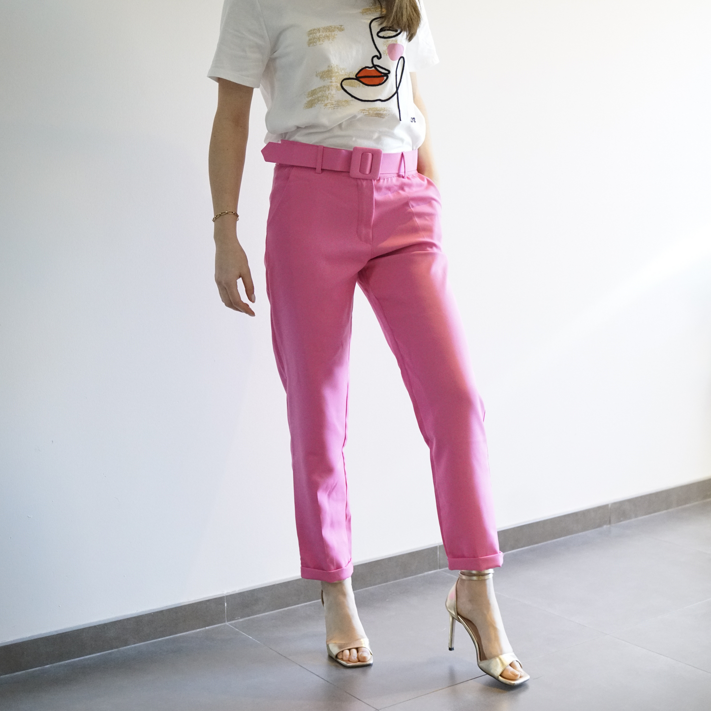 Broek Marthe, roze